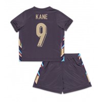 England Harry Kane #9 Auswärts Trikotsatz Kinder EM 2024 Kurzarm (+ Kurze Hosen)